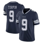 Kooe D.Cowboys #9 KaVontae Turpin Player Navy Vapor Untouchable Limited Home Game Stitched Jerseys