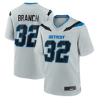 Kooe D.Lions #32 Brian Branch Silver 2026 Rivalries Collection Game Stitched Jerseys