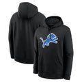 Kooe D.Lions Black Salute to Service Pullover Hoodies Limited Blank Player Stitched Jerseys