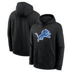 Kooe D.Lions Black Salute to Service Pullover Hoodies Limited Blank Player Stitched Jerseys