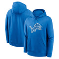 Kooe D.Lions Blue Pullover Hoodies Limited Blank Player Stitched Jerseys