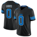 Kooe D.Lions #0 Jahmyr Gibbs Player Black Vapor F.U.S.E. Limited Replica Stitched Jerseys