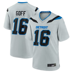 Kooe D.Lions #16 Jared Goff Silver 2026 Rivalries Collection Game Stitched Jerseys