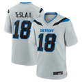 Kooe D.Lions #18 Isaac TeSlaa Detroit Silver 2026 Rivalries Collection Game Stitched Jerseys