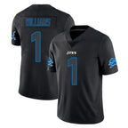 Kooe D.Lions #1 Jameson Williams Player Black Impact Limited Home Game Stitched Jerseys