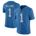 Kooe D.Lions #1 Jameson Williams Player Brown Salute To Service Limited Stitched Jerseys