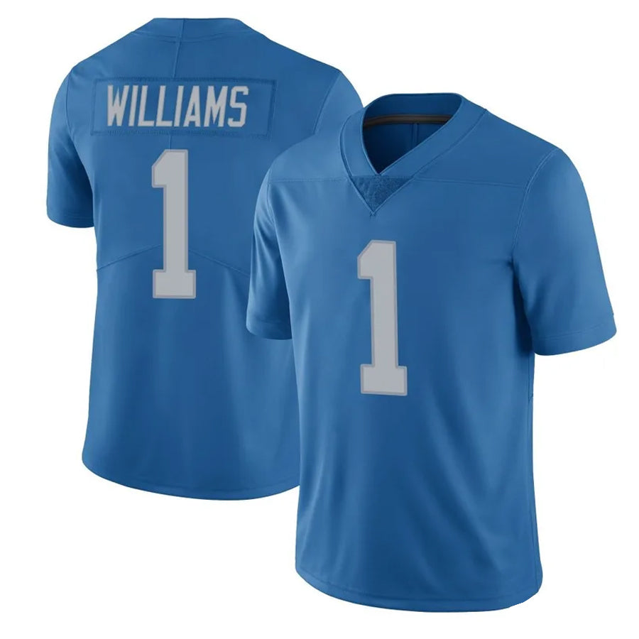 Kooe D.Lions #1 Jameson Williams Player Brown Salute To Service Limited Stitched Jerseys