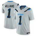 Kooe D.Lions #1 Jameson Williams Silver 2026 Rivalries Collection Limited Stitched Jerseys
