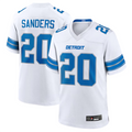 Kooe D.Lions #20 Barry Sanders Player White Game Stitched Jerseys
