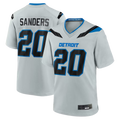 Kooe D.Lions #20 Barry Sanders Silver 2026 Rivalries Collection Game Stitched Jerseys