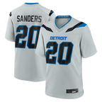 Kooe D.Lions #20 Barry Sanders Silver 2026 Rivalries Collection Game Stitched Jerseys