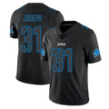 Kooe D.Lions #31 Kerby Joseph Player Black Impact Limited Home Game Stitched Jerseys