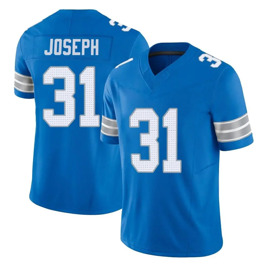 Kooe D.Lions #31 Kerby Joseph Player Blue Limited Vapor F.U.S.E. Alternate Home Game Stitched Jerseys