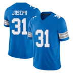 Kooe D.Lions #31 Kerby Joseph Player Blue Limited Vapor F.U.S.E. Alternate Home Game Stitched Jerseys