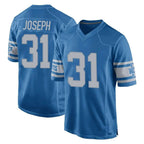 Kooe D.Lions #31 Kerby Joseph Player Blue Vapor Untouchable Throwback Game Stitched Jerseys