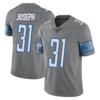 Kooe D.Lions #31 Kerby Joseph Player Gray Vapor Untouchable Limited Home Game Stitched Jerseys