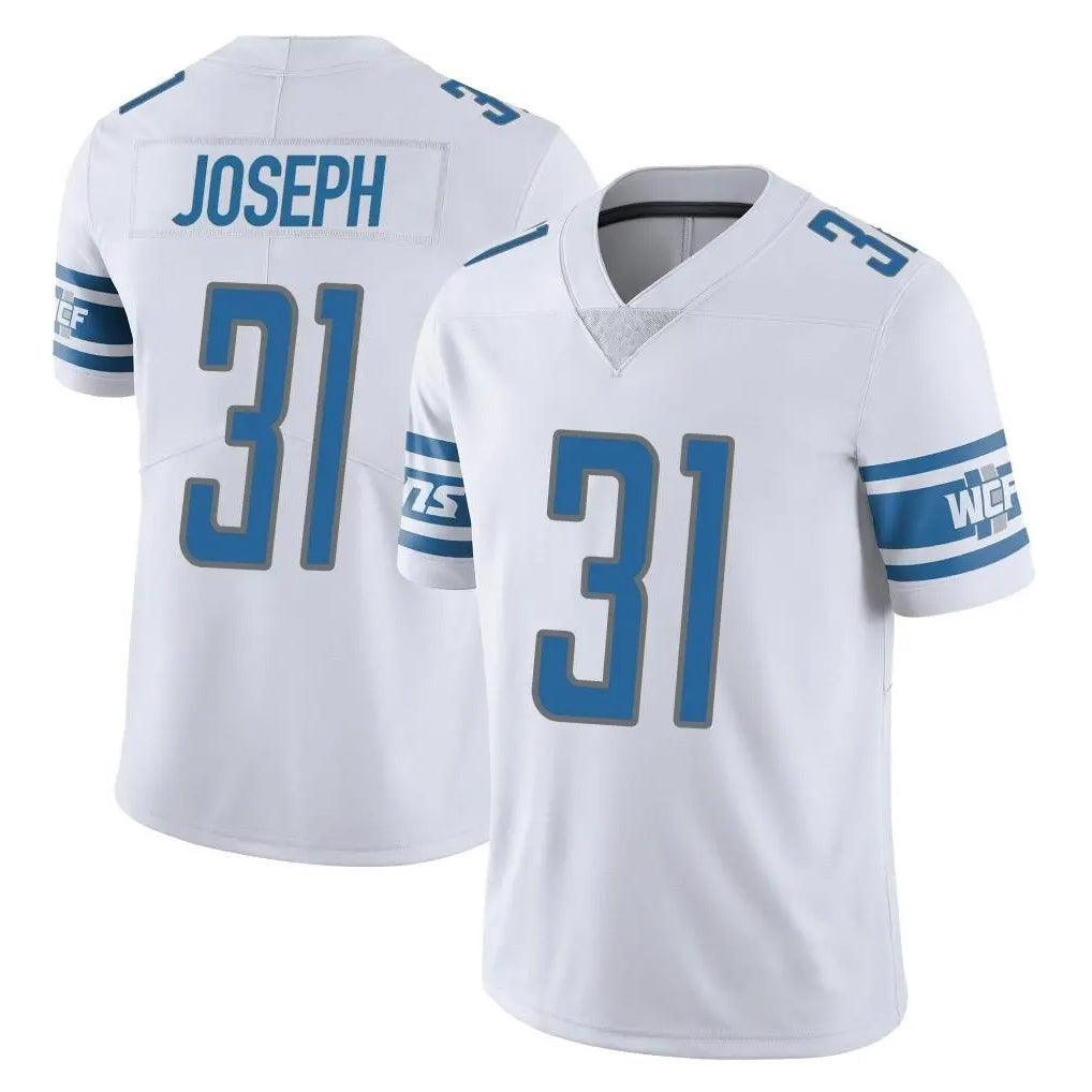 Kooe D.Lions #31 Kerby Joseph Player White Limited Vapor Untouchable Home Game Stitched Jerseys