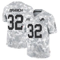 Kooe D.Lions #32 Brian Branch Player Arctic Camo Salute to Service Limited Stitched Jerseys