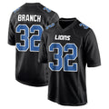 Kooe D.Lions #32 Brian Branch Player Black Limited Fashion Stitched Jerseys
