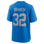 Kooe D.Lions #32 Brian Branch Player Blue Alternate Game Stitched Jerseys