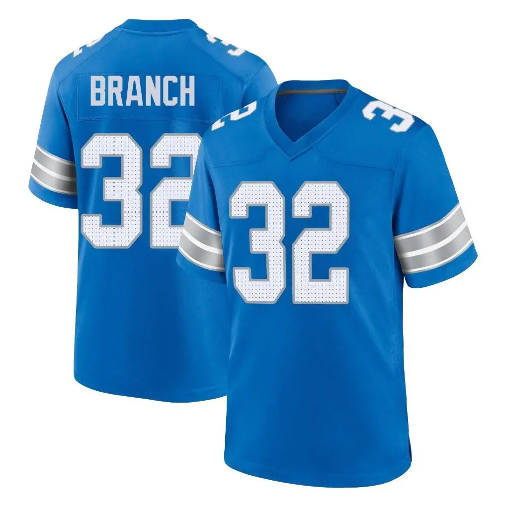 Kooe D.Lions #32 Brian Branch Player Blue Alternate Home Game Stitched Jerseys