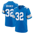 Kooe D.Lions #32 Brian Branch Player Blue Alternate Home Game Stitched Jerseys