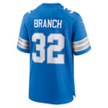 Kooe D.Lions #32 Brian Branch Player Blue Home Game Stitched Jerseys