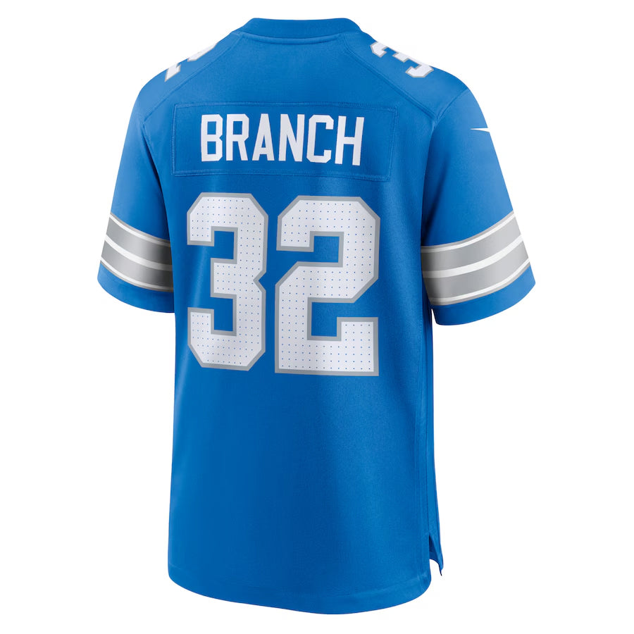 Kooe D.Lions #32 Brian Branch Player Blue Home Game Stitched Jerseys