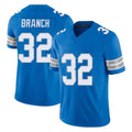 Kooe D.Lions #32 Brian Branch Player Blue Limited Vapor F.U.S.E. Alternate Home Game Stitched Jerseys