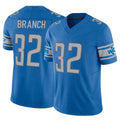 Kooe D.Lions #32 Brian Branch Player Blue Vapor F.U.S.E. Limited Home Game Stitched Jerseys