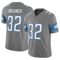 Kooe D.Lions #32 Brian Branch Player Gray Vapor F.U.S.E. Limited Home Game Stitched Jerseys