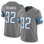 Kooe D.Lions #32 Brian Branch Player Gray Vapor F.U.S.E. Limited Home Game Stitched Jerseys