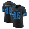Kooe D.Lions #46 Jack Campbell Player Black Alternate Home Game Stitched Jerseys