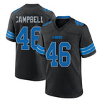 Kooe D.Lions #46 Jack Campbell Player Black Alternate Home Game Stitched Jerseys