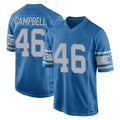 Kooe D.Lions #46 Jack Campbell Player Blue Vapor Untouchable Throwback Game Stitched Jerseys