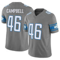 Kooe D.Lions #46 Jack Campbell Player Gray Vapor F.U.S.E. Limited Home Game Stitched Jerseys