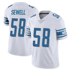 Kooe D.Lions #58 Penei Sewell Player White Limited Vapor Untouchable Home Game Stitched Jerseys