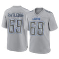 Kooe D.Lions #69 Tate Ratledge Player Gray Atmosphere Fashion Home Game Stitched Jerseys