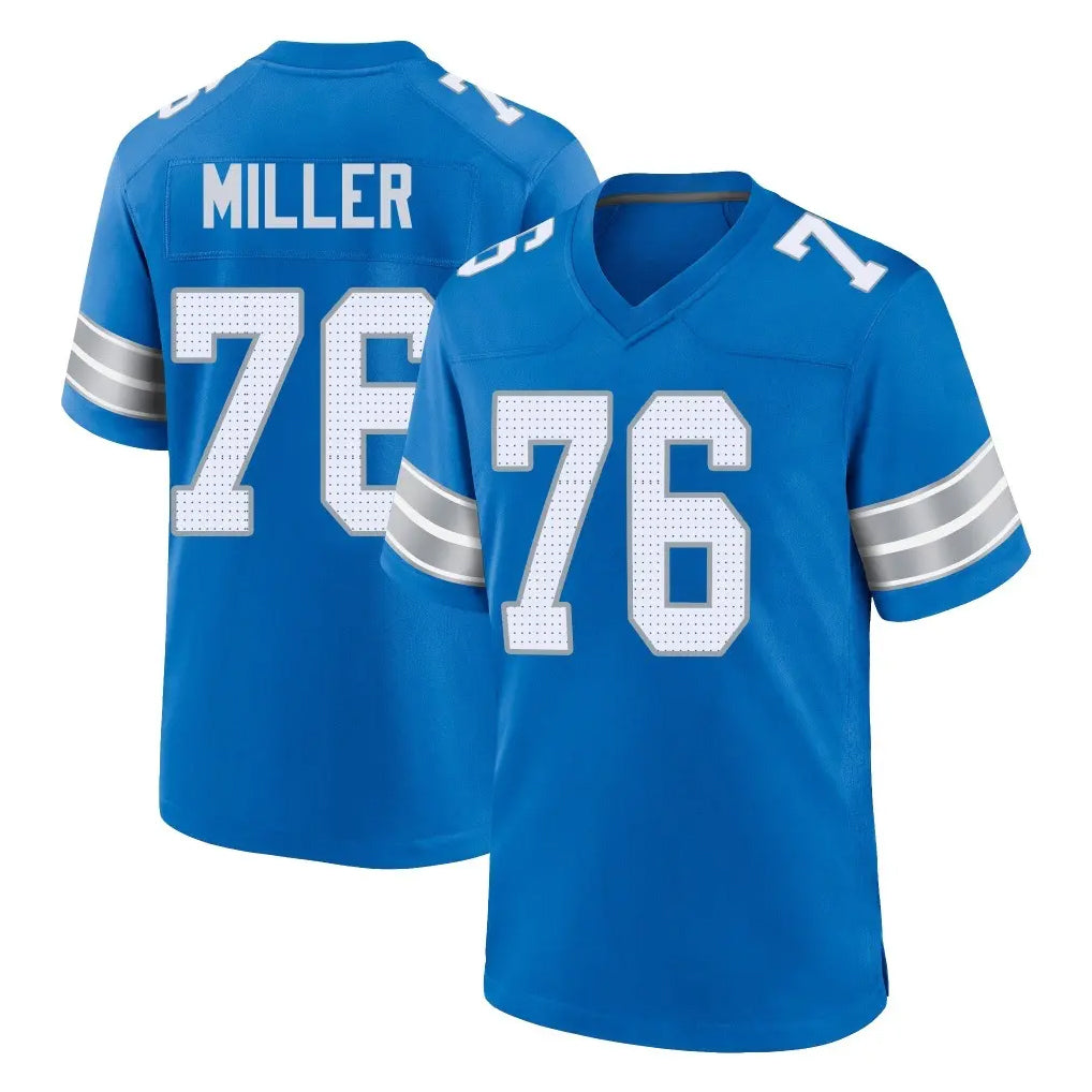Kooe D.Lions #76 Blake Miller Player Blue Alternate Home Game Stitched Jerseys