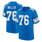 Kooe D.Lions #76 Blake Miller Player Blue Alternate Home Game Stitched Jerseys