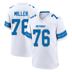 Kooe D.Lions #76 Blake Miller Player White Alternate Home Game Stitched Jerseys
