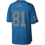 Kooe D.Lions #81 Richard Lane Mitchell & Ness Blue Legacy Replica Jersey Stitched Puhic
