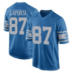 Kooe D.Lions #87 Sam LaPorta Player Blue Vapor Untouchable Throwback Game Stitched Jerseys