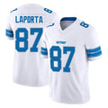 Kooe D.Lions #87 Sam LaPorta Player White Limited Vapor F.U.S.E. Alternate Home Game Stitched Jerseys