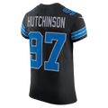 Kooe D.Lions #97 Aidan Hutchinson Black Alternate Vapor F.U.S.E. Elite Stitched Jerseys