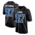 Kooe D.Lions #97 Aidan Hutchinson Player Black Fashion Home Game Stitched Jerseys