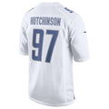 Kooe D.Lions #97 Aidan Hutchinson Player White Limited Fashion Stitched Jerseys