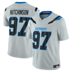 Kooe D.Lions #97 Aidan Hutchinson Silver 2026 Rivalries Collection Limited Stitched Jerseys