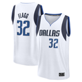 Kooe D.Mavericks #32 Cooper Flagg White 2025 Draft First Round Pick Fast Break Replica Jerseys - Association Edition