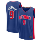 Kooe D.Pistons #9 Ausar Thompson  Blue Fast Break Jerseys - Icon Edition